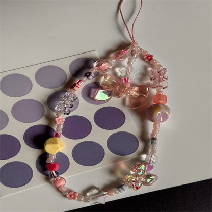 Einzigartiges Perlencharme-Handy-Lanyard Brehn