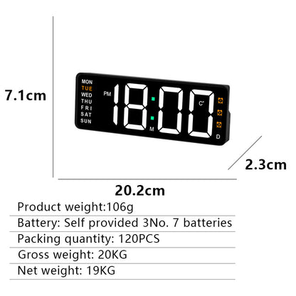 Digitaler Wanduhr Brehn