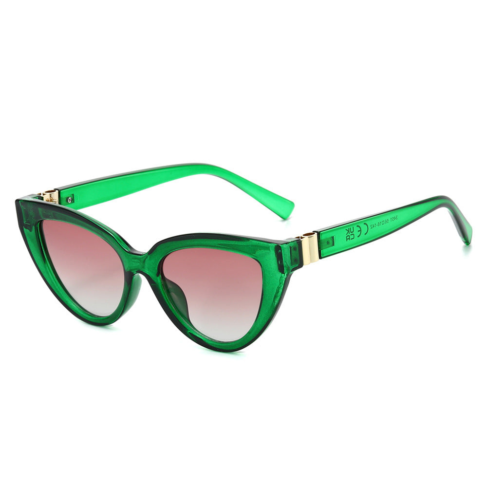 Damen Cat-Eye Sonnenbrille mit hochwertigem UV-Schutz und luxuriösem Design Brehn