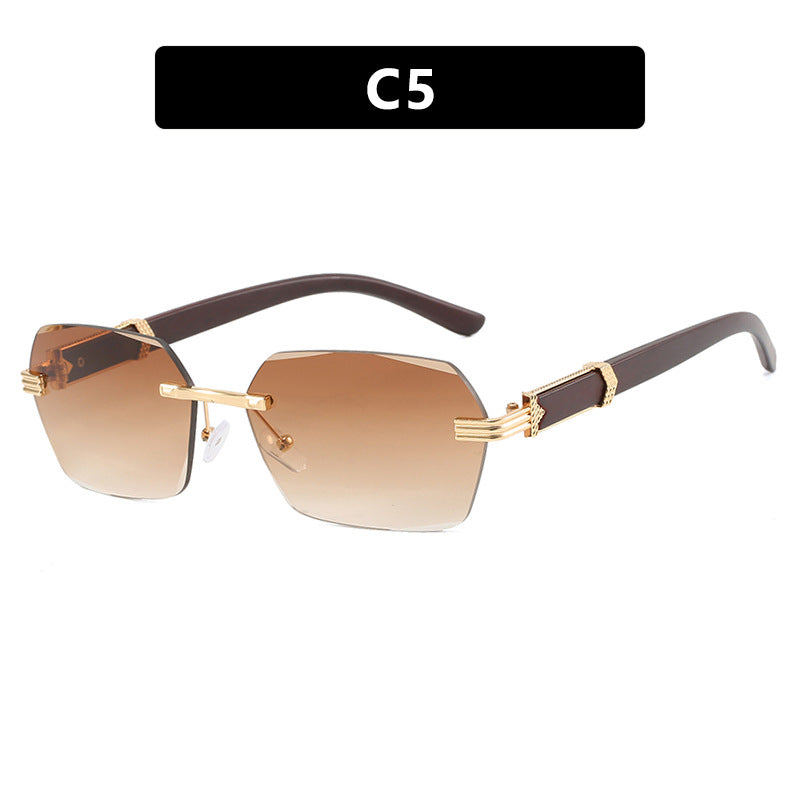 Damen geometrische Brille Brehn