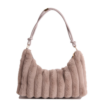 WoPlush Textur Abendtasche Brehn