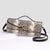 Prägung Schlangenprint Abend Clutch Brehn