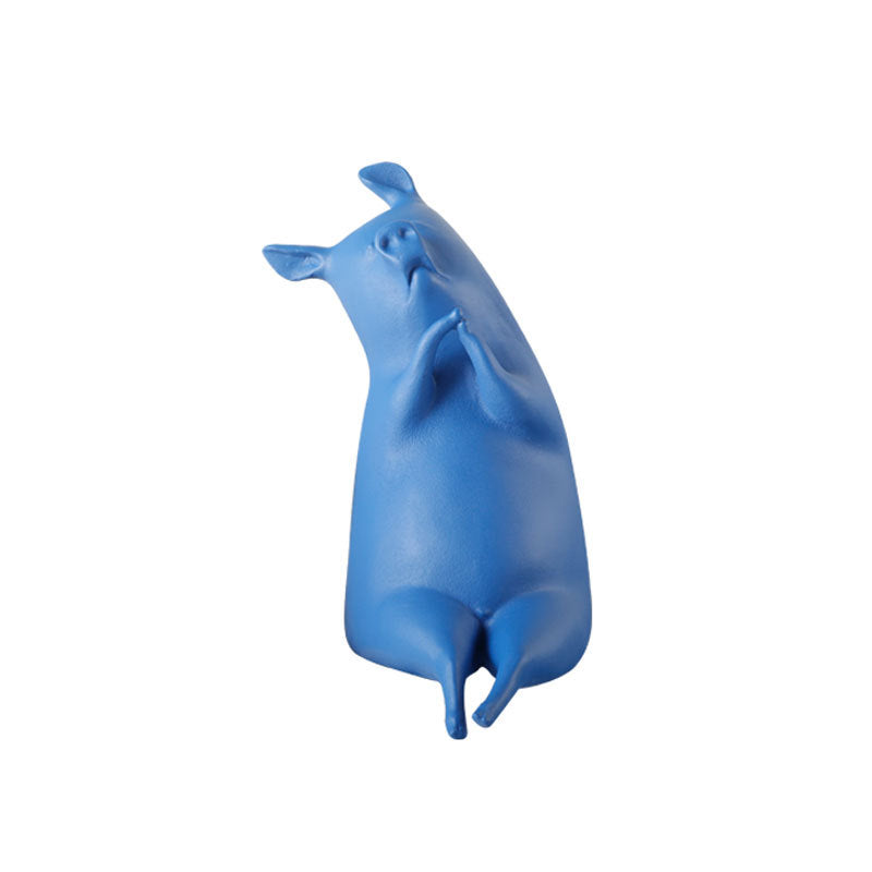 Verspielte dekorative Schweinfigur