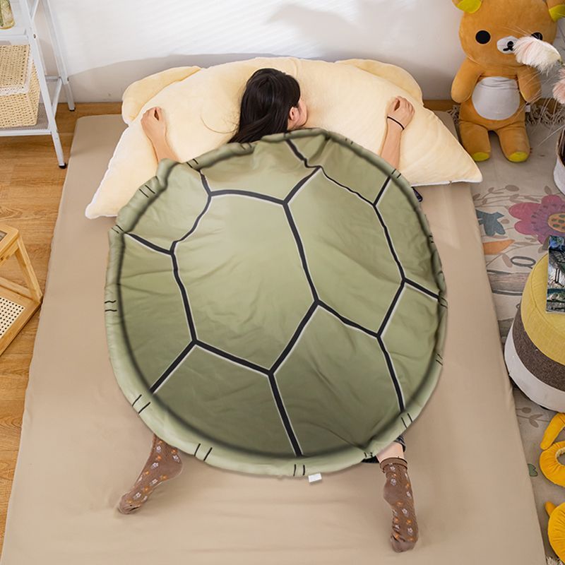 Schildkrötenpanzer-Design Plüschdecke