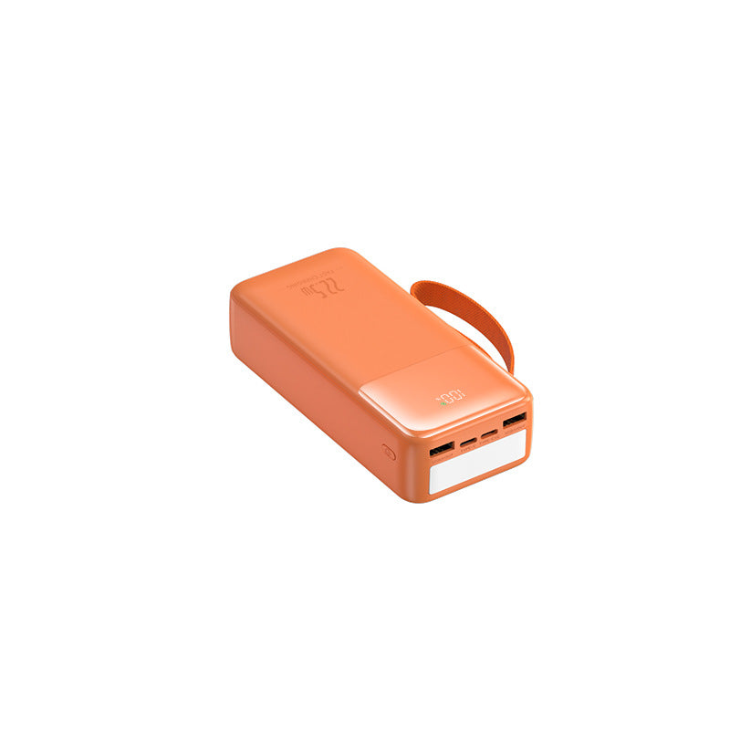Tragbare Powerbank mit Integriertem Kabelmanagement und Schnellladefunktion Brehn