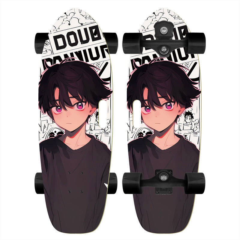 Mini Skateboard Deck mit Texturiertem Grip Brehn