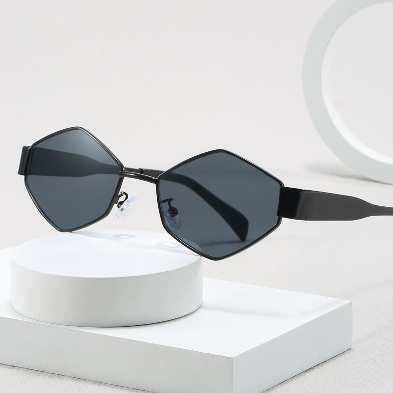Modische Hexagon-Sonnenbrille Brehn