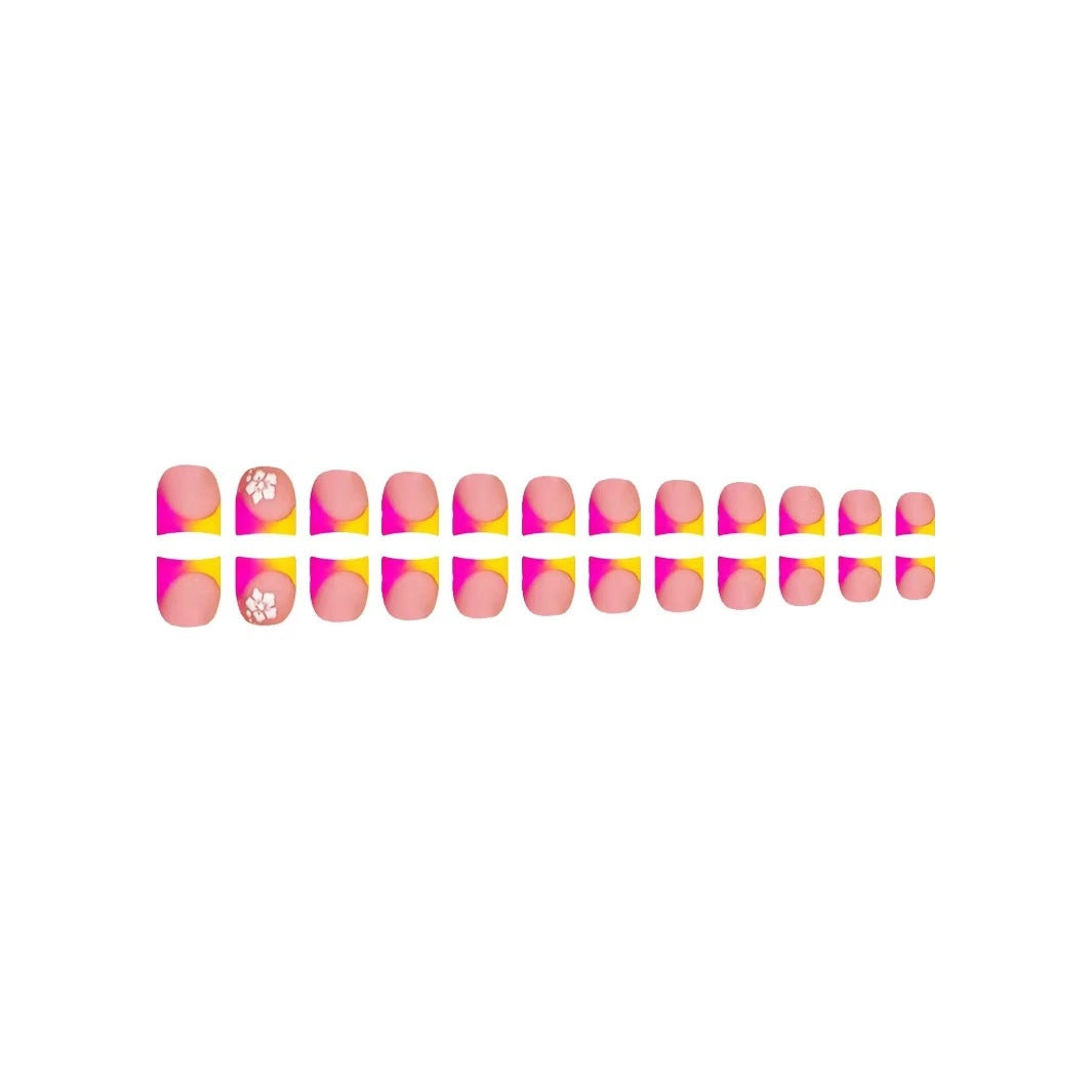 Künstlerischer Gradient Nagelkunst Brehn