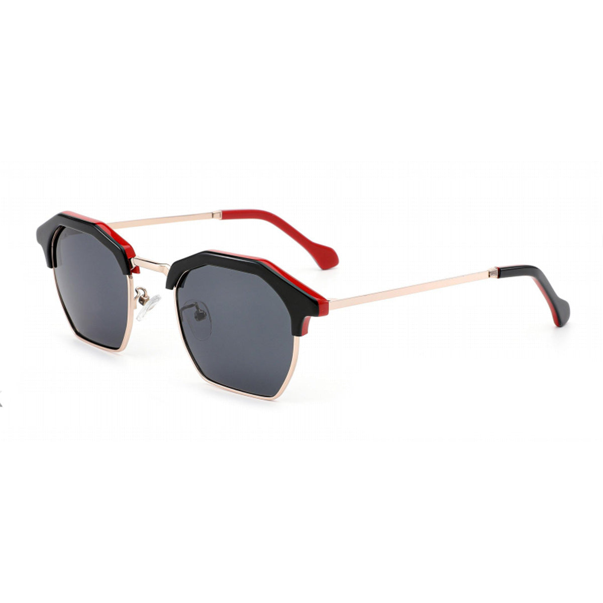 Damen Sonnenbrille im modernen, facettenreichen Stil Brehn