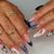 Dekorative Stiletto Press-On Nagelkunst Brehn