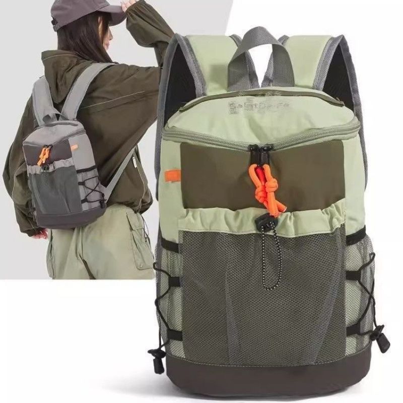 Damen Vielseitiger Mehrfach-Fach Rucksack Brehn
