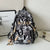 Stylischer Graffiti-Print-Rucksack
