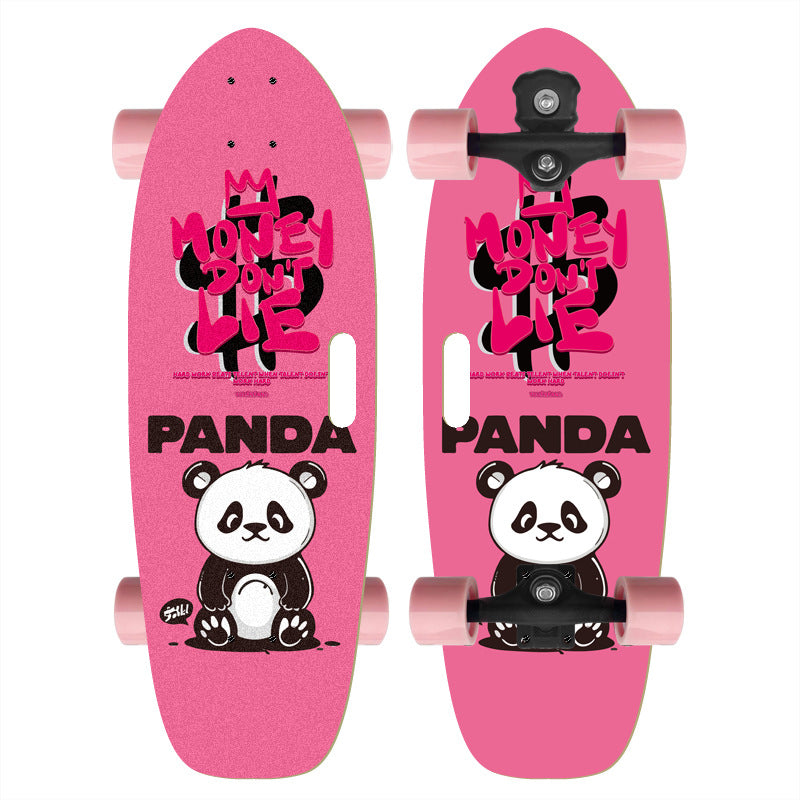 Skateboard mit individuellem Cartoon-Design Brehn