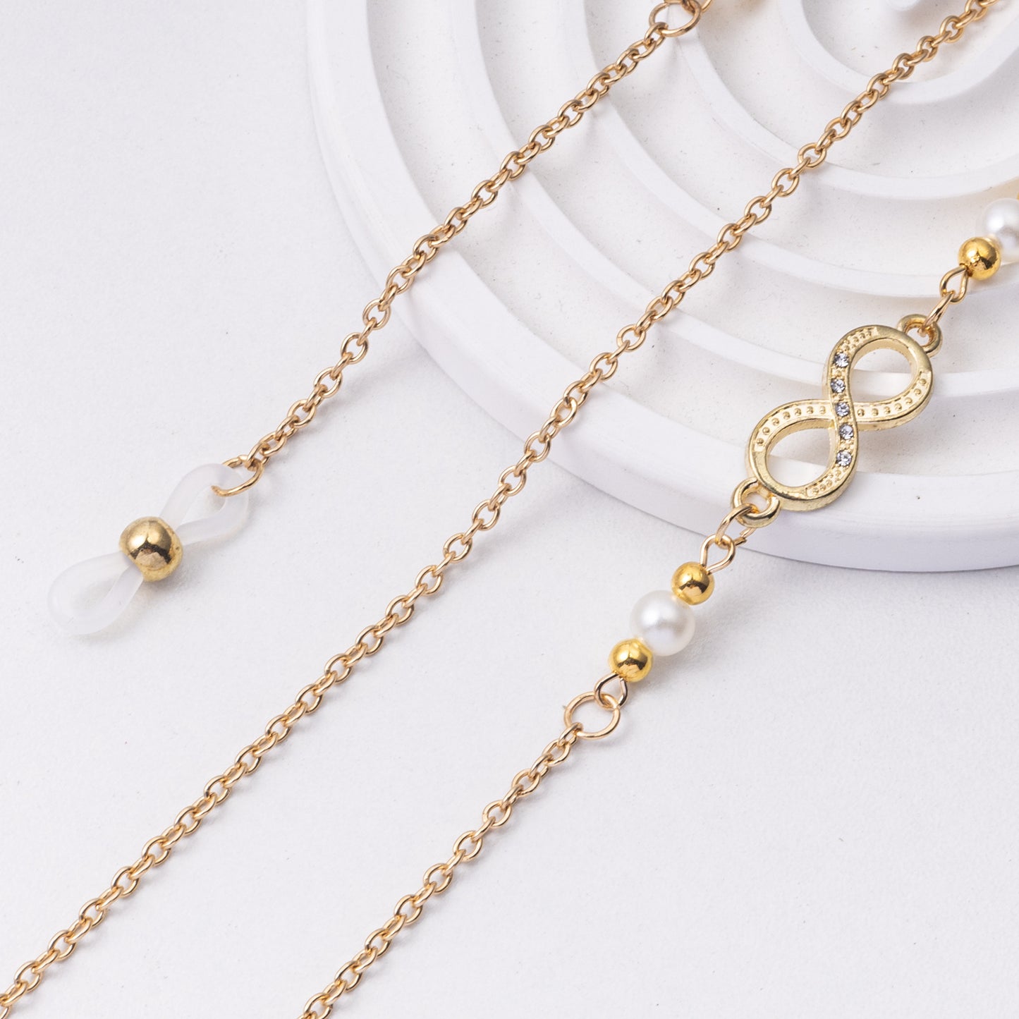 Eleganter Ketten-Brillenhalter Brehn