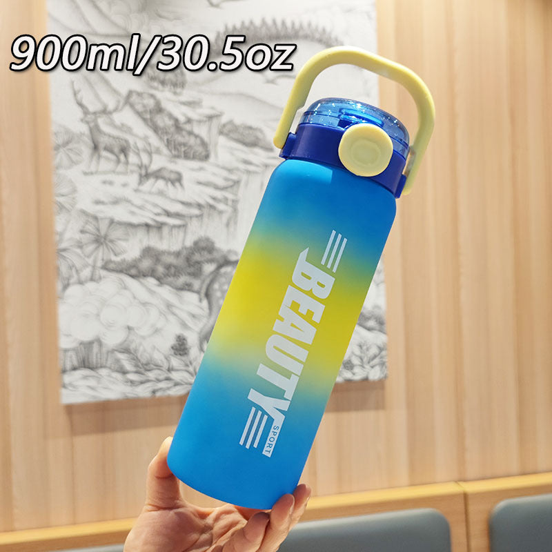 Damen praktische Isolier-Wasserflasche mit sicherem Verschluss Brehn