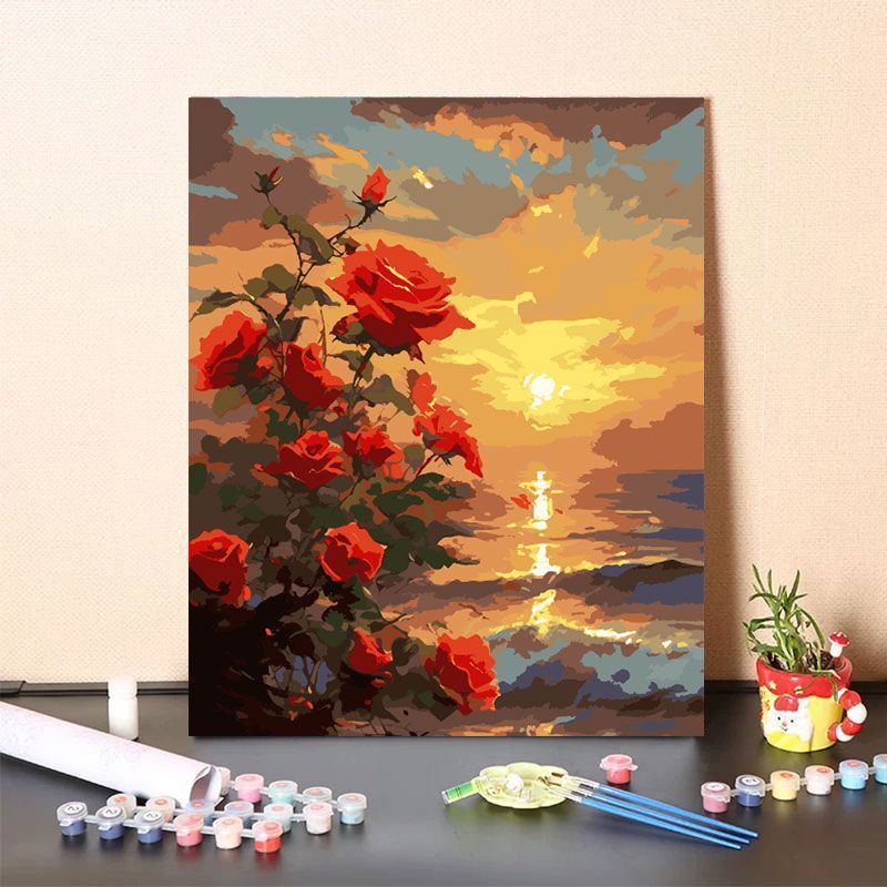 DIY Malen-nach-Zahlen Kunstset Brehn