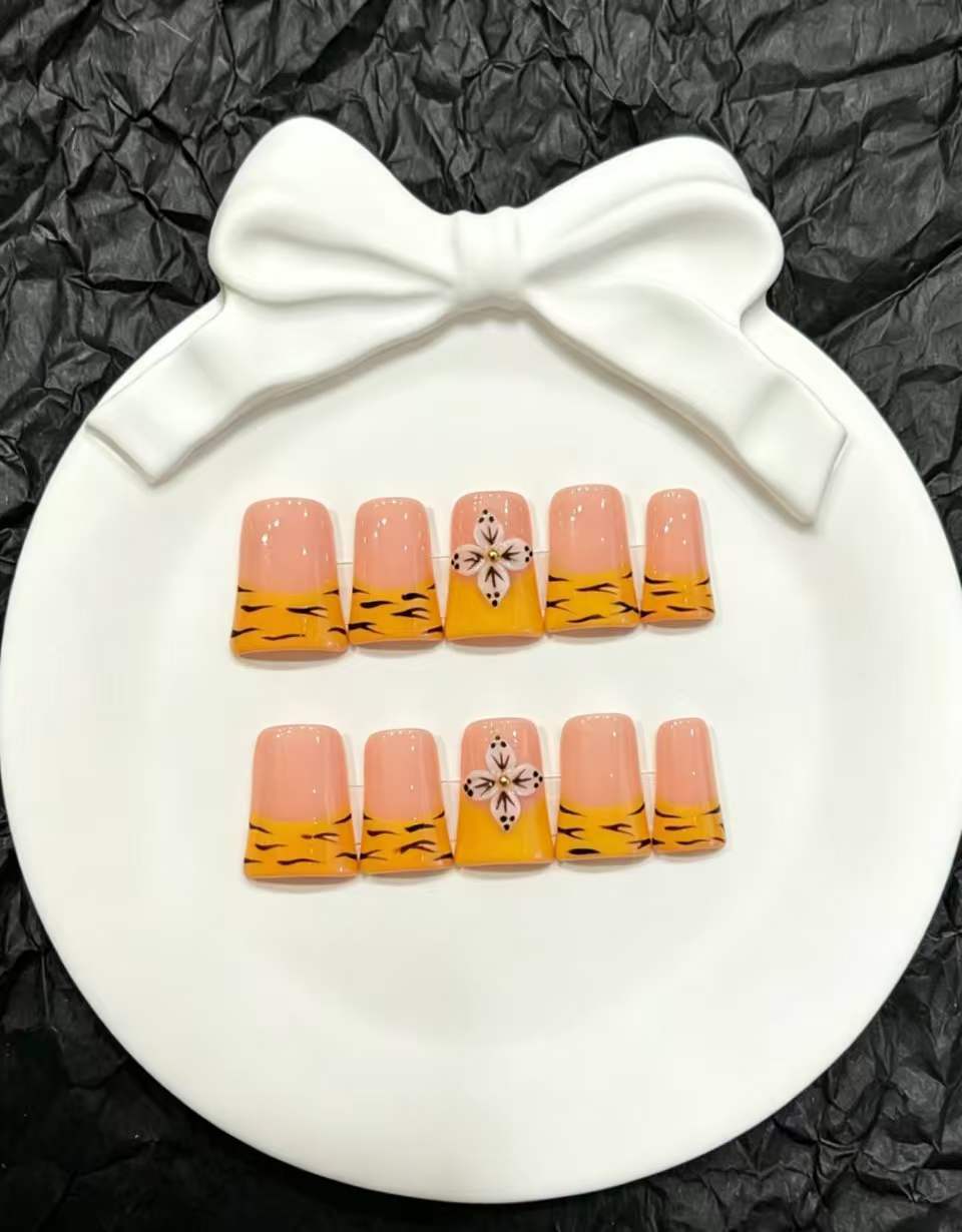Künstlerisches Gradient Press-On Nail Set