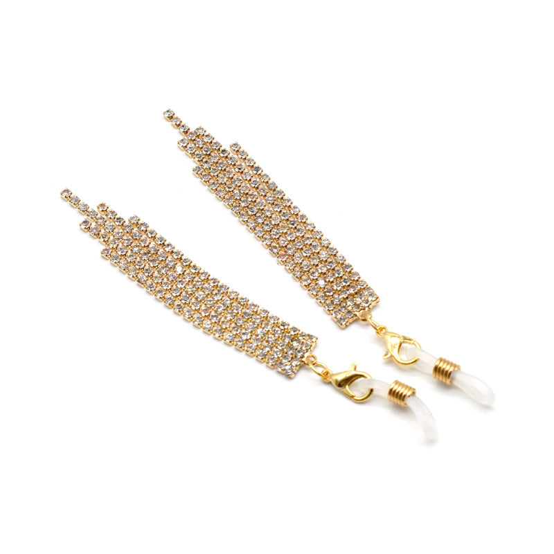 Glamouröse Strass-Brillekette Brehn