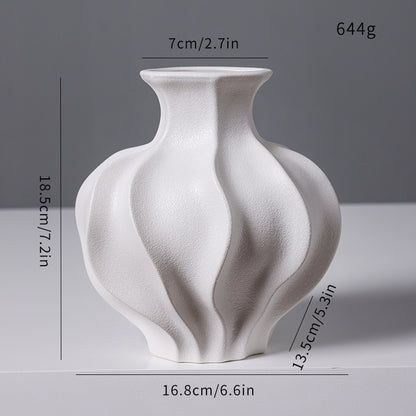 Künstlerische Keramikvase Brehn