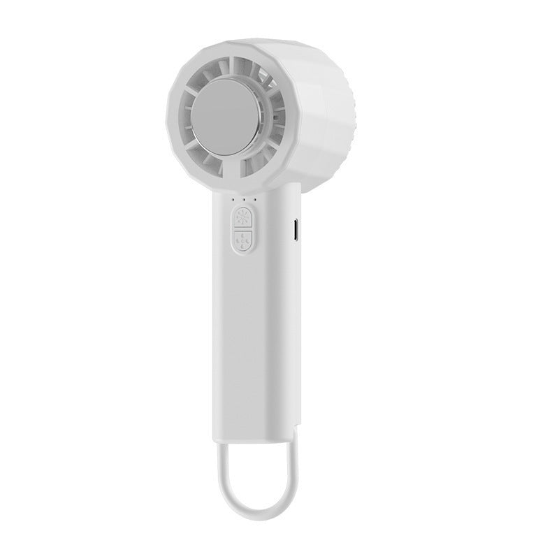 Unisex nan tragbarer Mini-Handventilator mit USB-C Ladeanschluss und integrierter Sprühnebel-Funktion Brehn