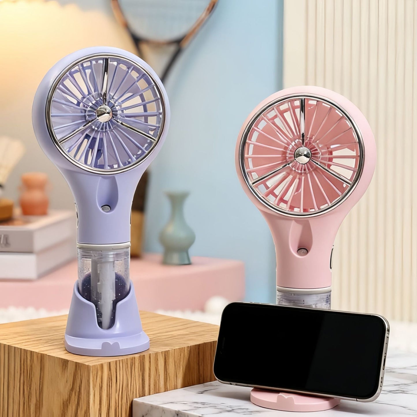 Damen Mini Mist Fan mit USB-Anschluss Brehn