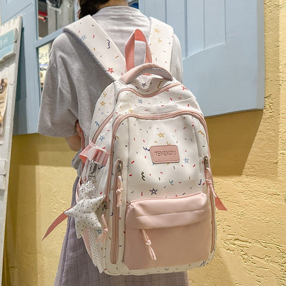 Trendy Dekorative Gemusterte Rucksack Brehn