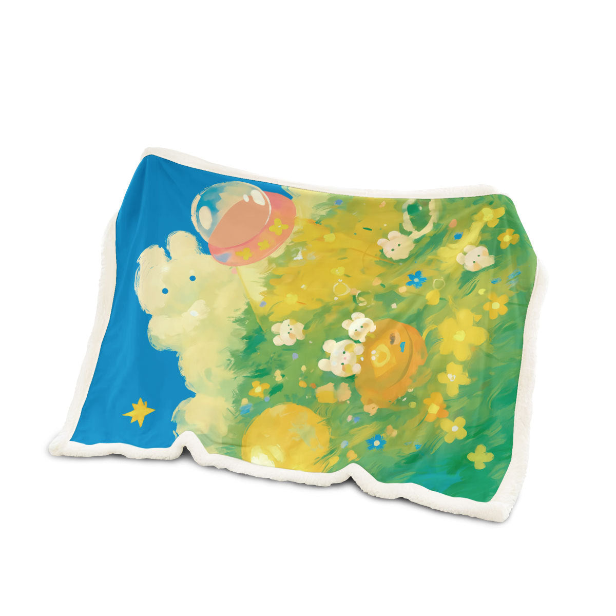 Weiche bequeme Decke