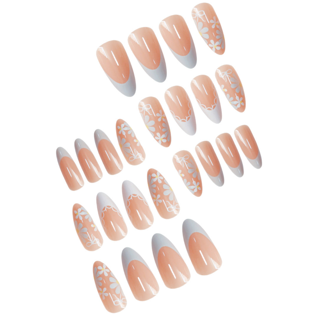 Blumenmuster Nagelkunst Set Brehn