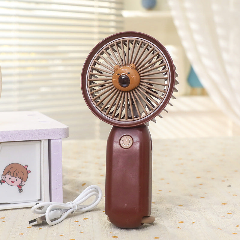 Frauen tragbarer Handventilator mit Tierdesign Brehn