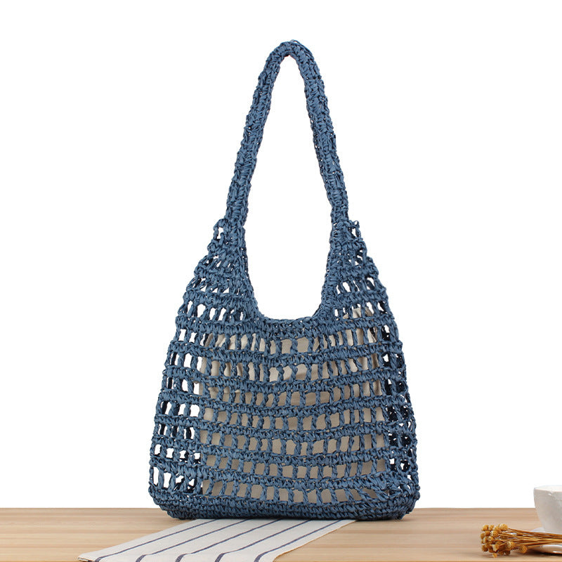 Handgeknüpfte Netztasche Brehn