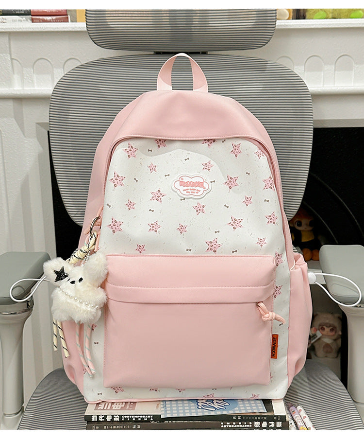 Verspielter Blumenmuster-Rucksack Brehn