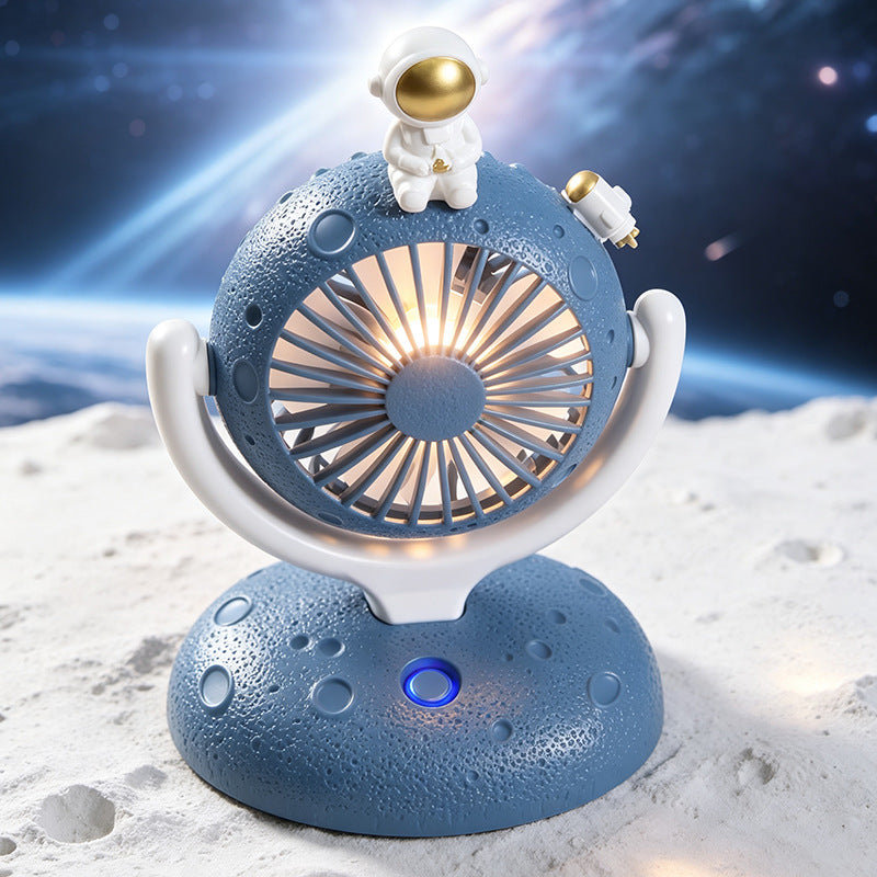 Damen Tragbarer USB Tischventilator mit kreativem Astronauten-Design Brehn
