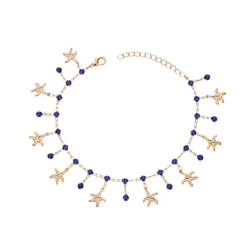 Seestern Charm Fußkette Brehn