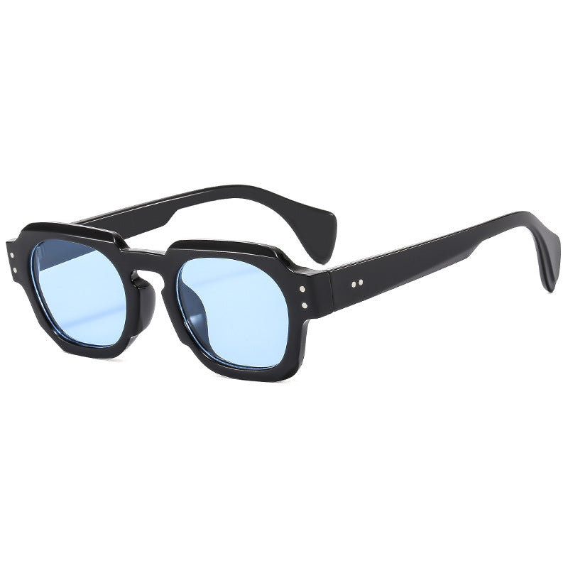 Damen Modische Sonnenbrille im einzigartigen achtkantigen Design Brehn
