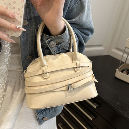 Strukturierte Mini-Handtasche