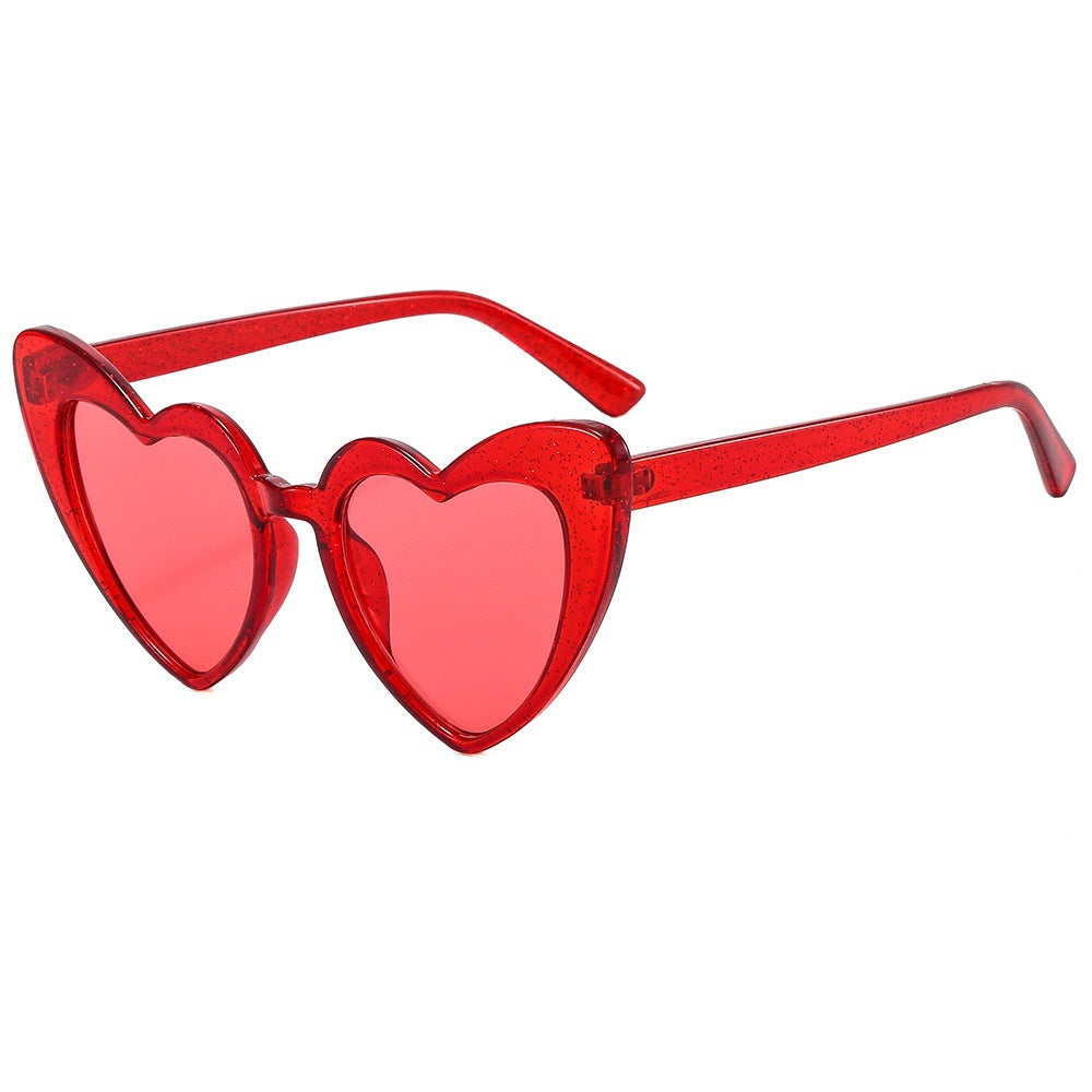 Herzförmige Retro-Sonnenbrille Brehn