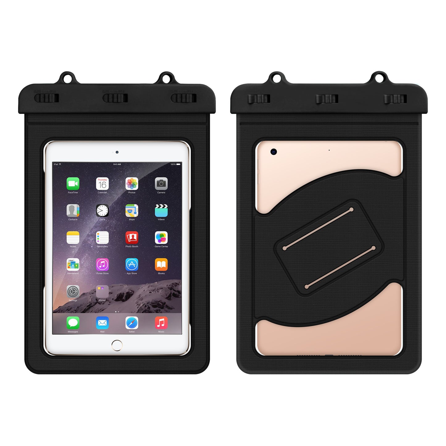 Wasserdichte Tablet-Hülle mit Schutzverschluss Brehn