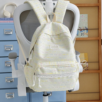Strukturierter legerer Rucksack Brehn