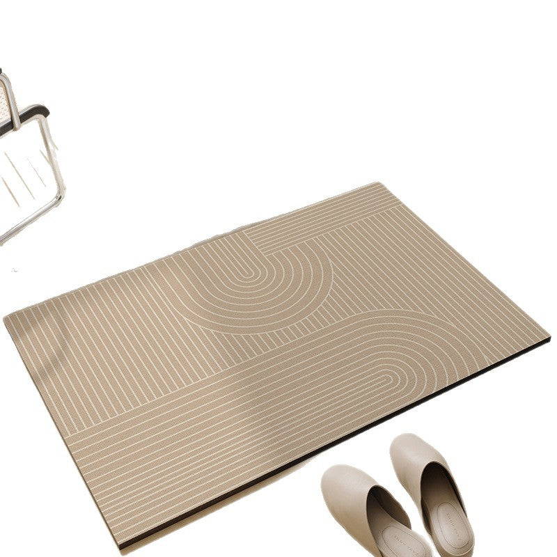 Modern Geometrische Badematte Brehn