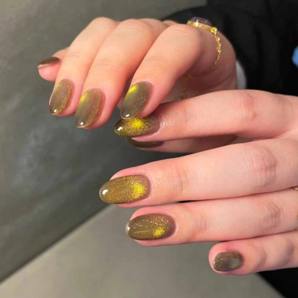 Sparkling Press-On Nail Set Brehn
