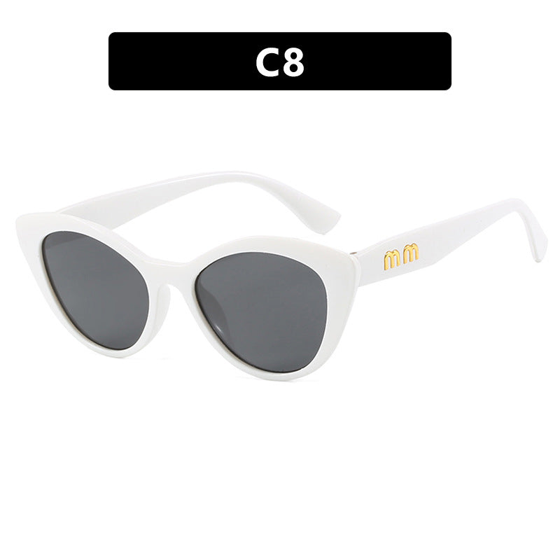 Damen extravagante Cat-Eye Sonnenbrille mit schützendem UV-Filter Brehn