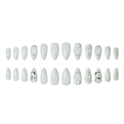 Elegante Spitzen Design Nagelverlängerungen Brehn