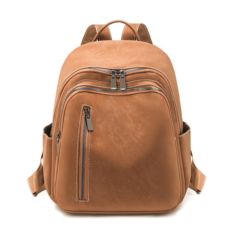 Stylischer Leder-Rucksack Brehn