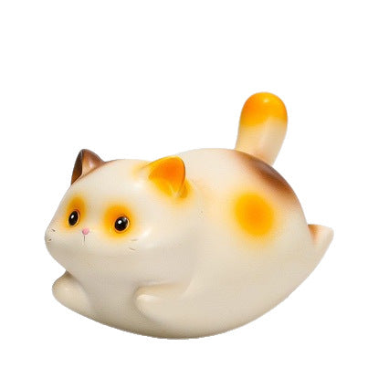 Lustige Katzen Dekofigur Brehn