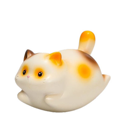 Lustige Katzen Dekofigur Brehn