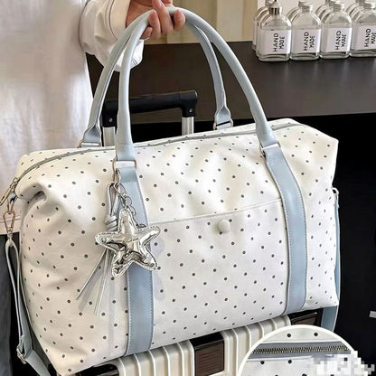 Damen gepunktete Reisetasche Brehn