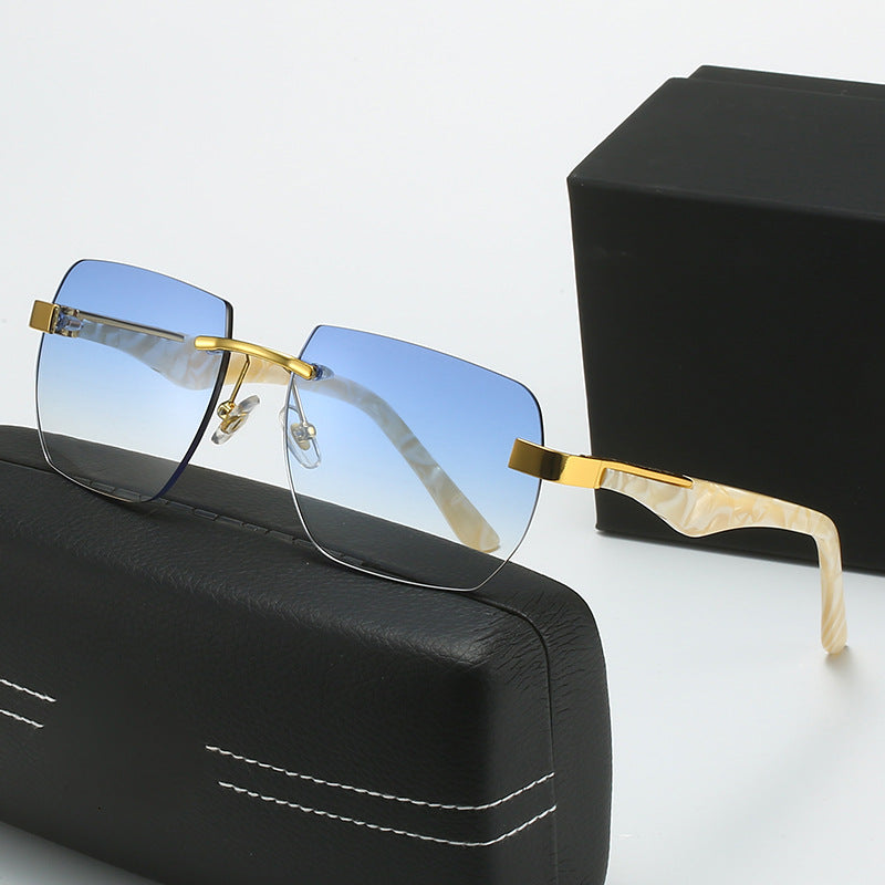 Damen Fashion-Sonnenbrille im modernen geometrischen Design Brehn