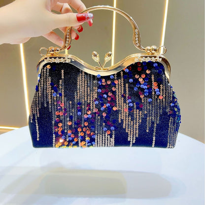 Glitzernde Abend-Handtasche