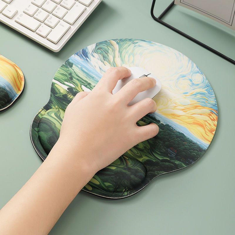 Ergonomische Illustrations-Mauspad