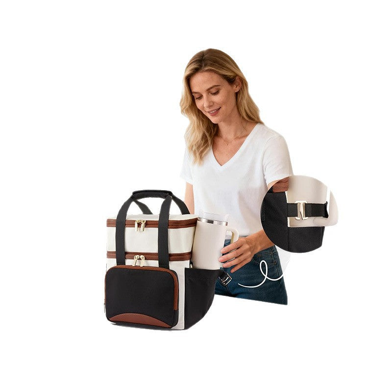 Isolierte Lunch-Tasche mit Mehreren Fächern Brehn